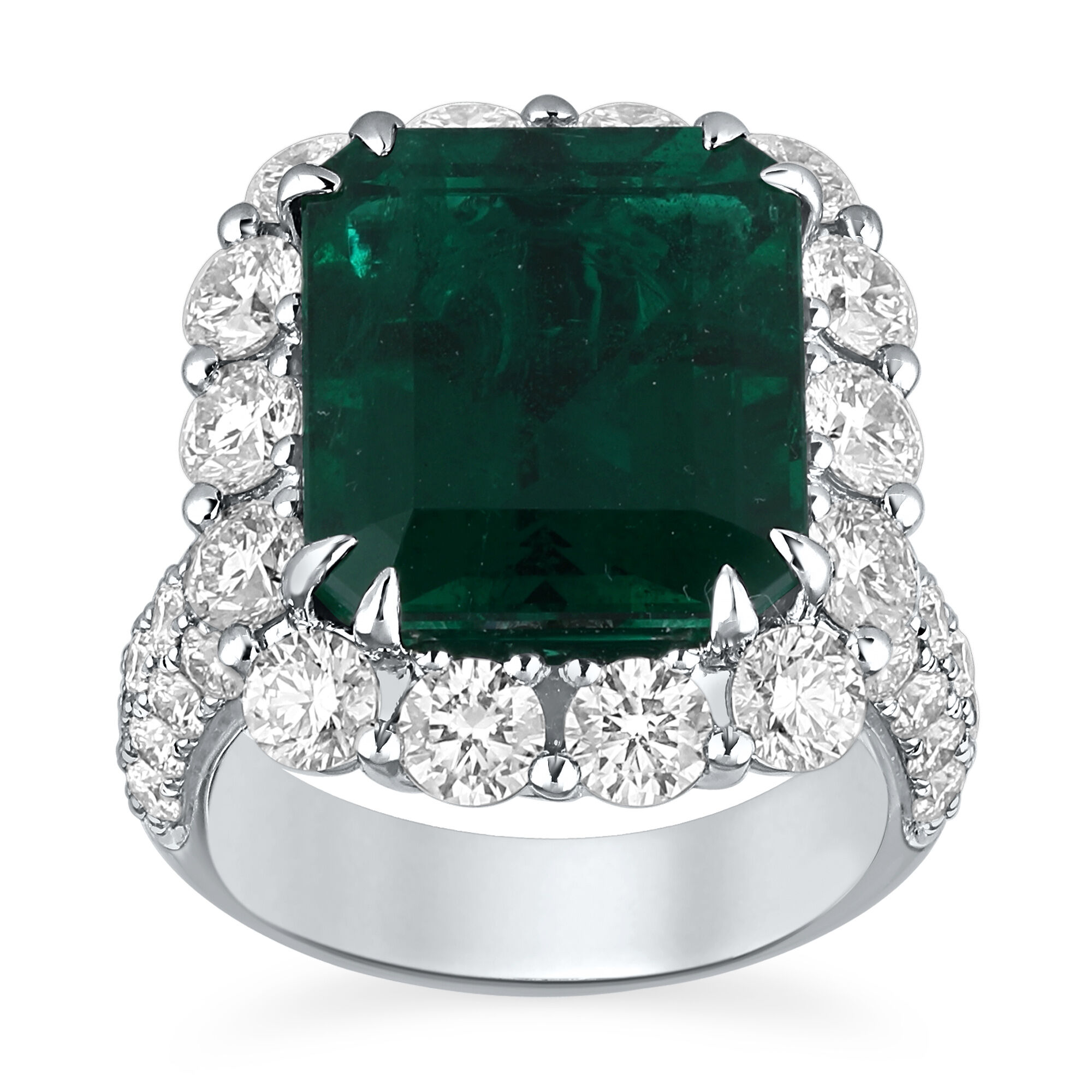 Emerald octagon discount